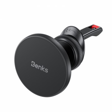 Benks Car holder magnetic CZ03 with induction charging 15W to air vent black