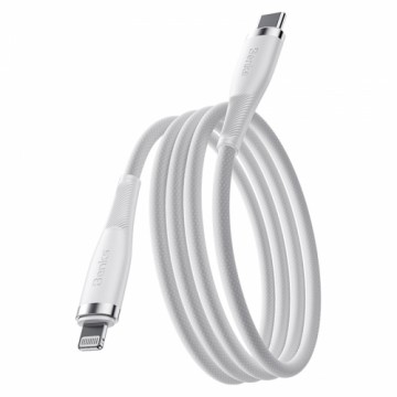 OEM Benks Cable D47 braided - Type C to Lightning - PD 30W 1 metre white