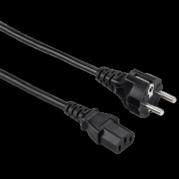 Hama Power Cord 1.5m Black