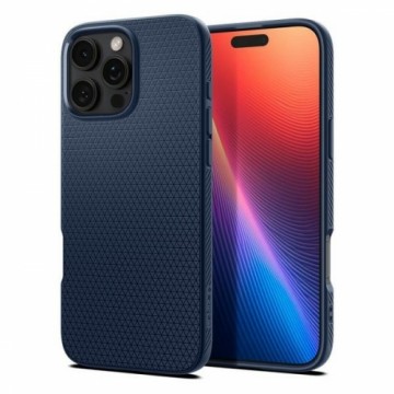 Spigen Liquid Air iPhone 16 Pro granatowy|navy blue ACS08118