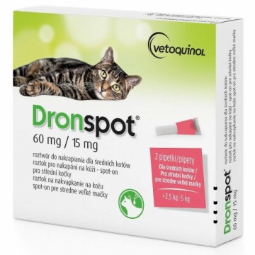 Anti-parasites Vetoquinol Dronspot 70 g 2 Units