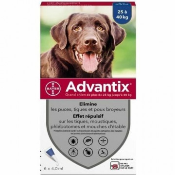 Pipete Suņiem Advantix 25-40 Kg 6 gb.