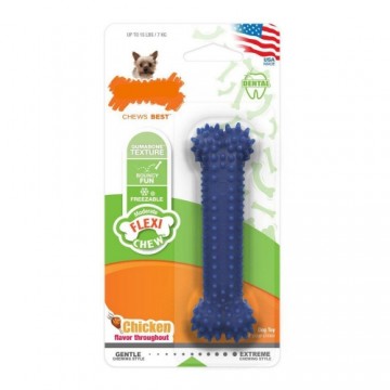 Dog teether Nylabone Plaque Attacker Dabisks M Izmērs Cālis Termoplastisks