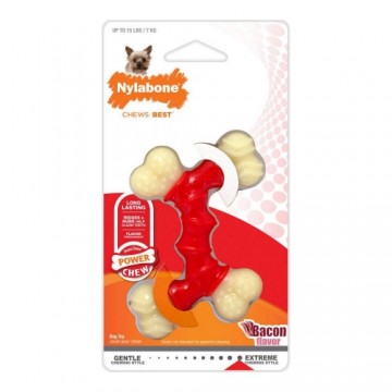 Dog teether Nylabone Extreme Chew Двойное Bacon Размер М Нейлон термопласт