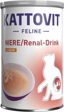 KATTOVIT Niere/Renal Drink Chicken - wet cat food - 135 ml