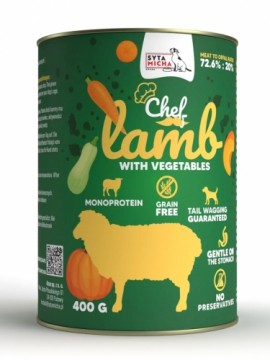 SYTA MICHA Chef Lamb with vegetables - wet dog food - 400g