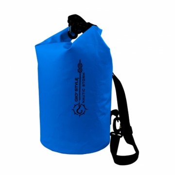 Gio`style Водонепроницаемая термосумка Dry Bag Nautic Storm M 10L, Ø20x45см, синий