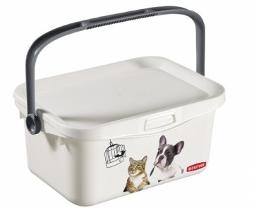 Kaste ar vāku un rokturi Multiboxx 3L 26x18x11cm Cat&Dog