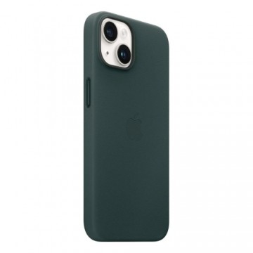 MPP53FE|A Apple Leather Magsafe Cover for iPhone 14 Forest Green