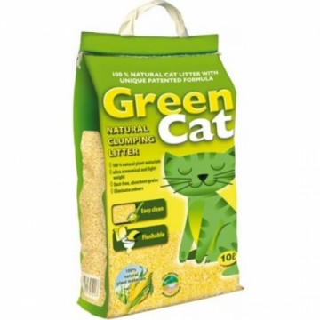 Placek Наполнитель для кошачьего туалета : Green Cat, 12 л