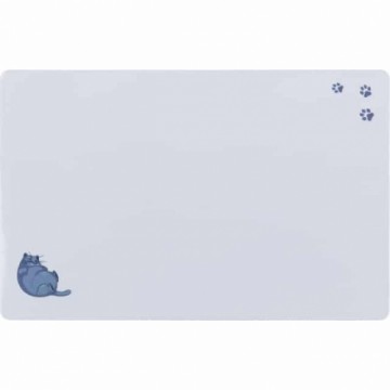 Paliktnis zem bļodām : Trixie Place mat fat cat|paws, 44 × 28 cm, grey