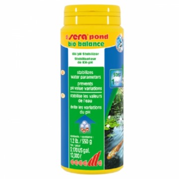 Жидкость для контроля pH в пруду : Sera Pond bio balance 550g