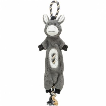 Plīša rotaļlieta - Trixie Donkey, plush|rope, recycled, 66 cm