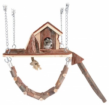 Playground for rodents : Trixie Natural Living Janne playground, 26x22 cm