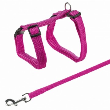 Krūšu siksna ar pavadu kaķiem : Trixie Harness with Lead 22:42cm|10mm, Lead 1.25m.