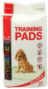 Placek Absorbējošie paladziņi : Dog Fantasy Training Pads, 55.8 x 55.8 cm : 50 gb