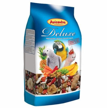 Food for large parrots - Avicentra food deluxe feed for big parrots, 1 kg