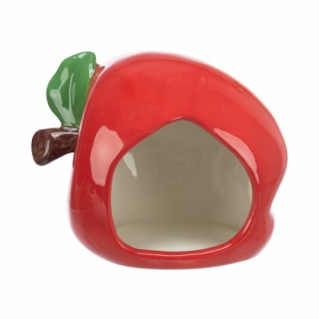 House for rodents : Trixie Apple ceramic house, hamsters|mice, 13 × 10 × 10 cm