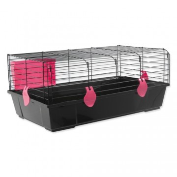 Cage : Placek Cage Matej black, accessories red, 80*46*35cm