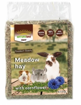 Hay : Placek Nature Land Meadow hay with corn, 650g