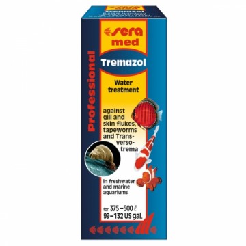 Against all types of worms in the aquarium : Sera Tremazol 25ml