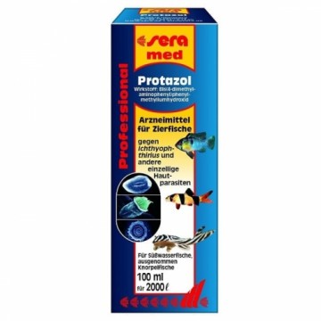 Against all types of worms in the aquarium : Sera Professional Protazol 100ml