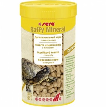 Barība reptiļiem : Sera Raffy Mineral, 250ml (55g)