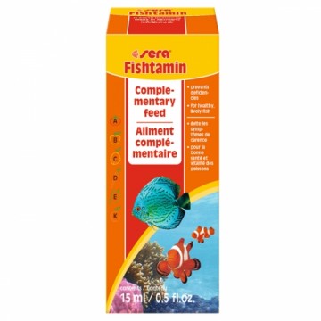 Vitamins for fish : Sera Fishtamin, 15ml