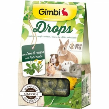 Rodent feed : Gimbi Drops with field herbs 50g.