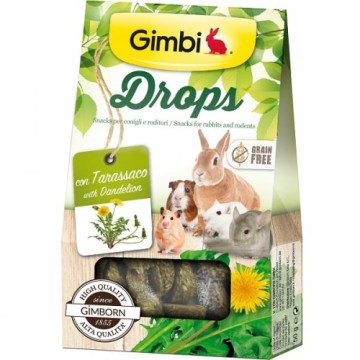 Gimborn Papildbarība grauzējiem : Gimbi Drops with dandelion 50g. : ar pienenēm