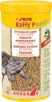 Barība reptiļiem : Sera Raffy P 250 ml