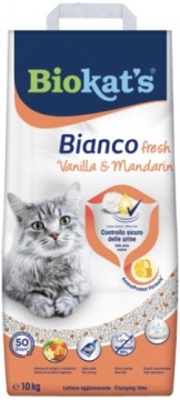 Cat litter : Gimborn Biokats Fresh Vanilla|Mandarin10kg