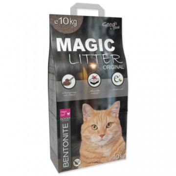 Placek Smiltis kaķu tualetēm : MAGIC LITTER Bentonite Original 10kg