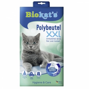 Eco maisiņi kaķu tualetei : Gimborn Biocat&#039;s Eco Bags XXL for Cats 12gab