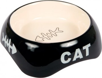 Bowl for animals, ceramic : Trixie Ceramic Bowl, 0.2l|13cm, various