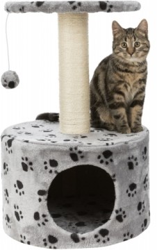 Mājiņa kaķiem : Trixie Toledo scratching post, 61 cm, grey