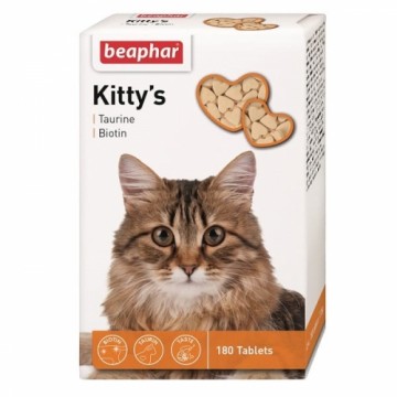 Vitamin supplement - Beaphar KITTY'S + Taurine + Biotin, 180tab.