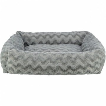 Animal bed : Trixie Vital Loki bed, recycled, square, 50 × 35 cm, grey