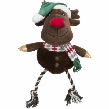 Christmas toy : Trixie Xmas reindeer, plush|cotton, 49 cm|1pc