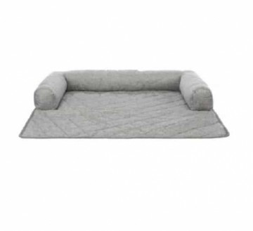 Animal protection mat : Trixie Nero furniture protector bed, square, 52 × 75 cm, light grey