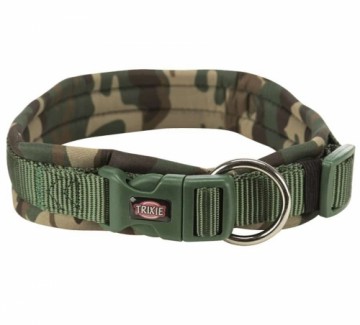 Collar : Trixie Premium collar, extra wide neoprene padding, L-XL: 56-62 cm|25 mm, camouflage