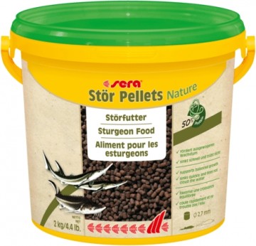 Pond fish food : Sera Pond Sturgeon Granules 3800ml