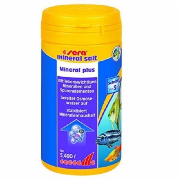 Минеральная соль для аквариума : Sera Mineral Salt 270g