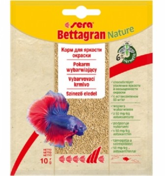 Fish food : Sera Bettagran, 10g