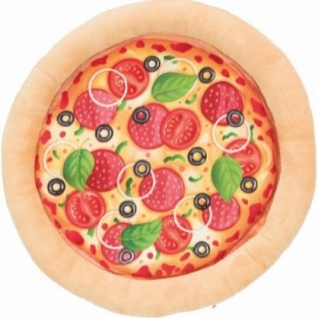 Dog toy : Trixie Pizza, plush, ø 26 cm