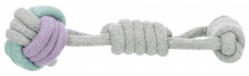 Toys for dogs : Trixie Playing Rope with Woven:in Ball ø 6 cm|23 cm