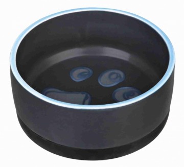 Bļoda dzīvniekiem, keramika : Trixie Ceramic bowl with rubber bottom, 0.4 l|ø 12 cm