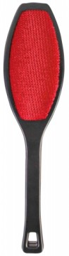 Cleaning brush : Trixie Lint brush, double sided, black|red