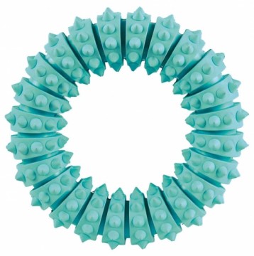 Dog toy : Trixie Denta Fun ring, mint flavour, natural rubber, ø 12 cm