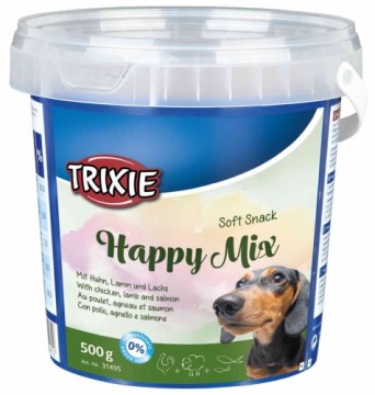 Лакомства для собак : Trixie Мягкий снек Happy Mix, 500 г